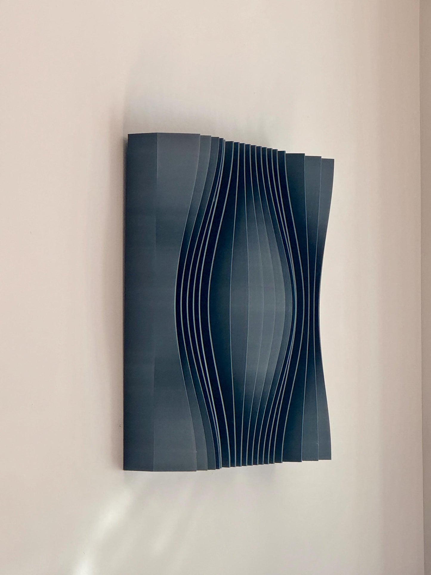 Parametric Wave Wall Art Panel