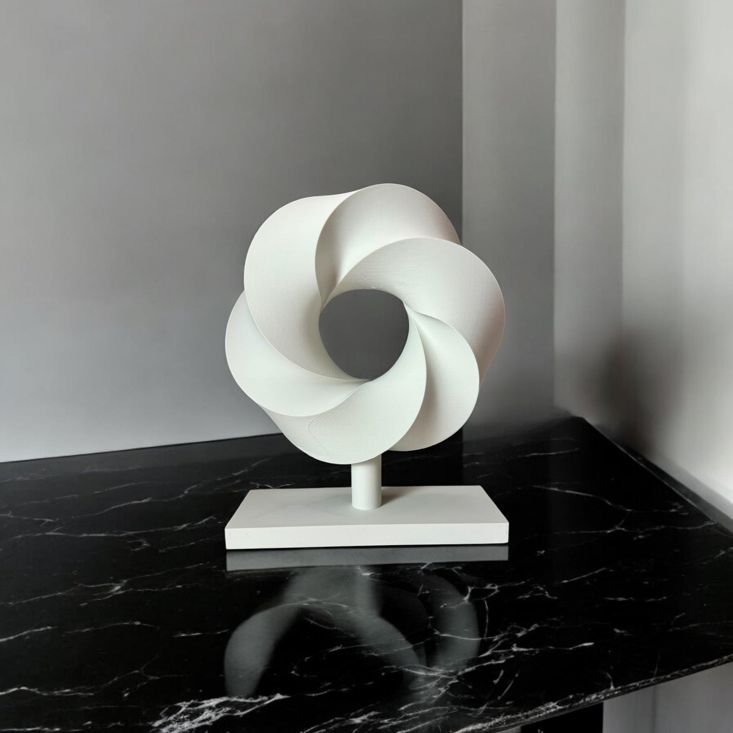 Triple Twist Torus Geometric Sculpture
