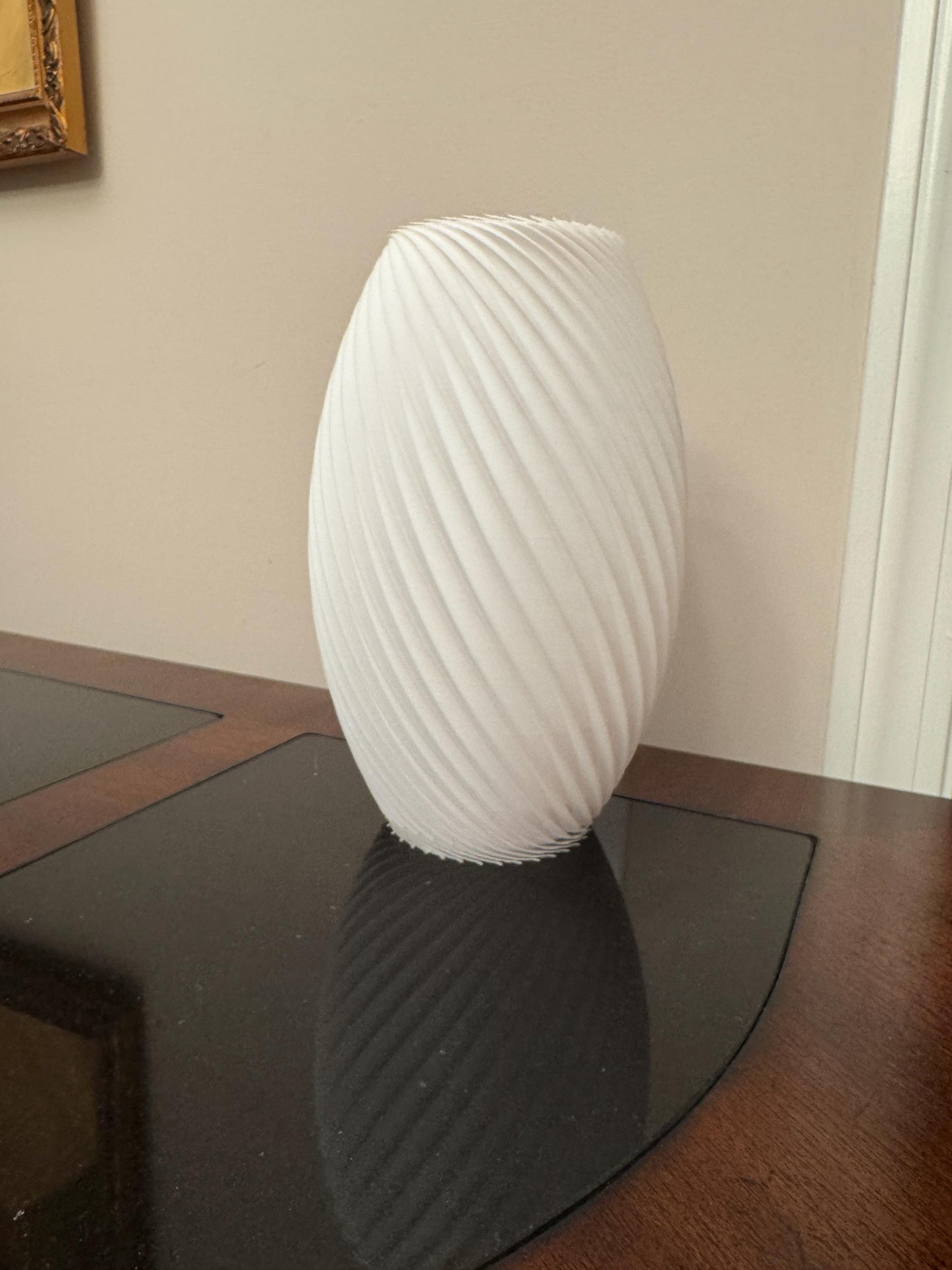 Contemporary Helix LED Lamp Stylish Modern Night Light