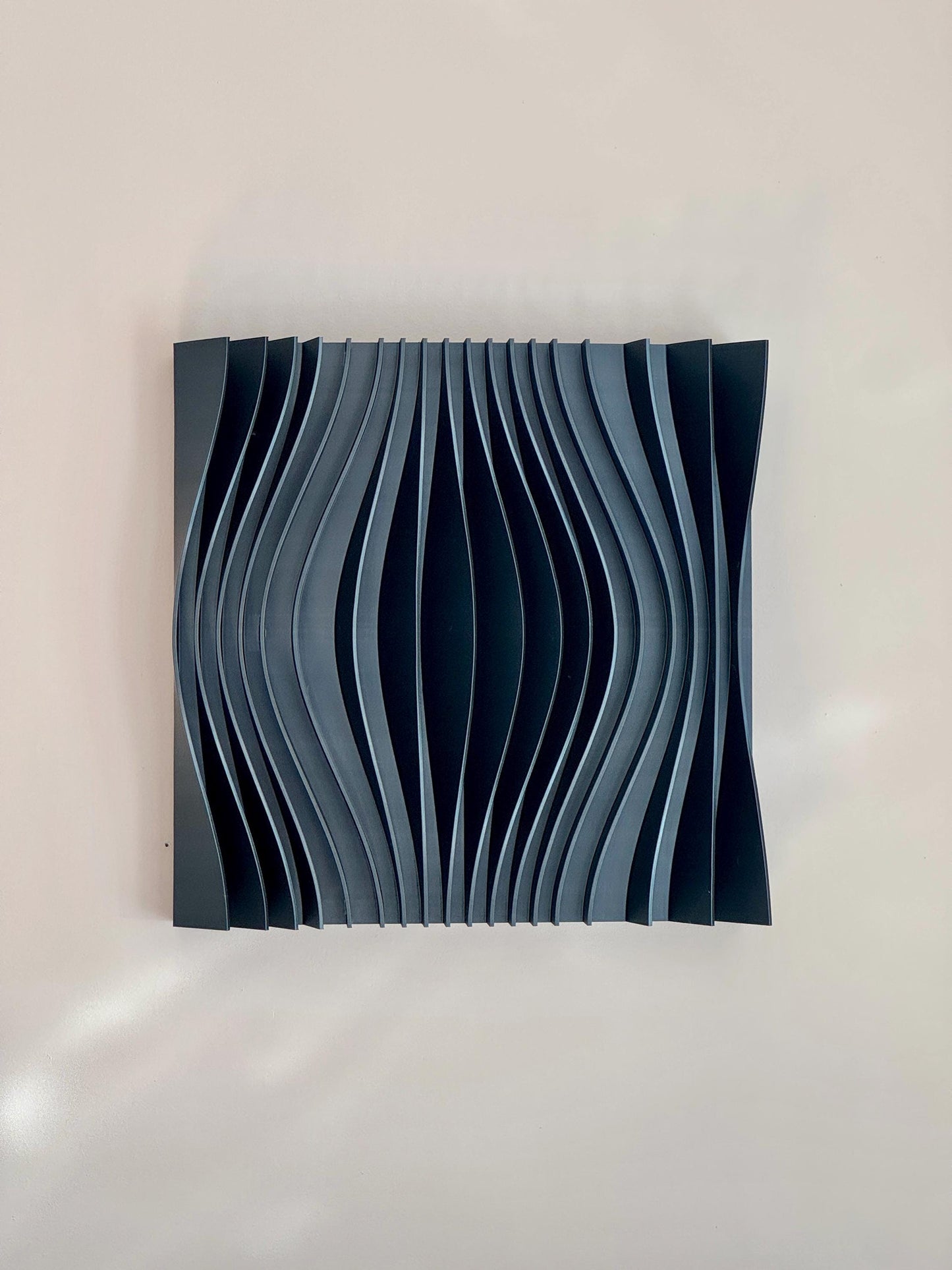 Parametric Wave Wall Art Panel