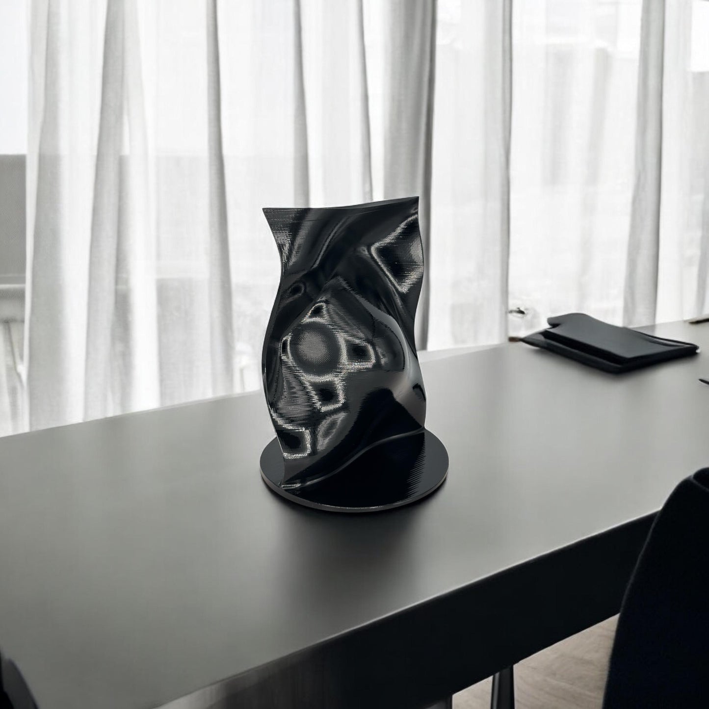 Elegant Wave Sculpture