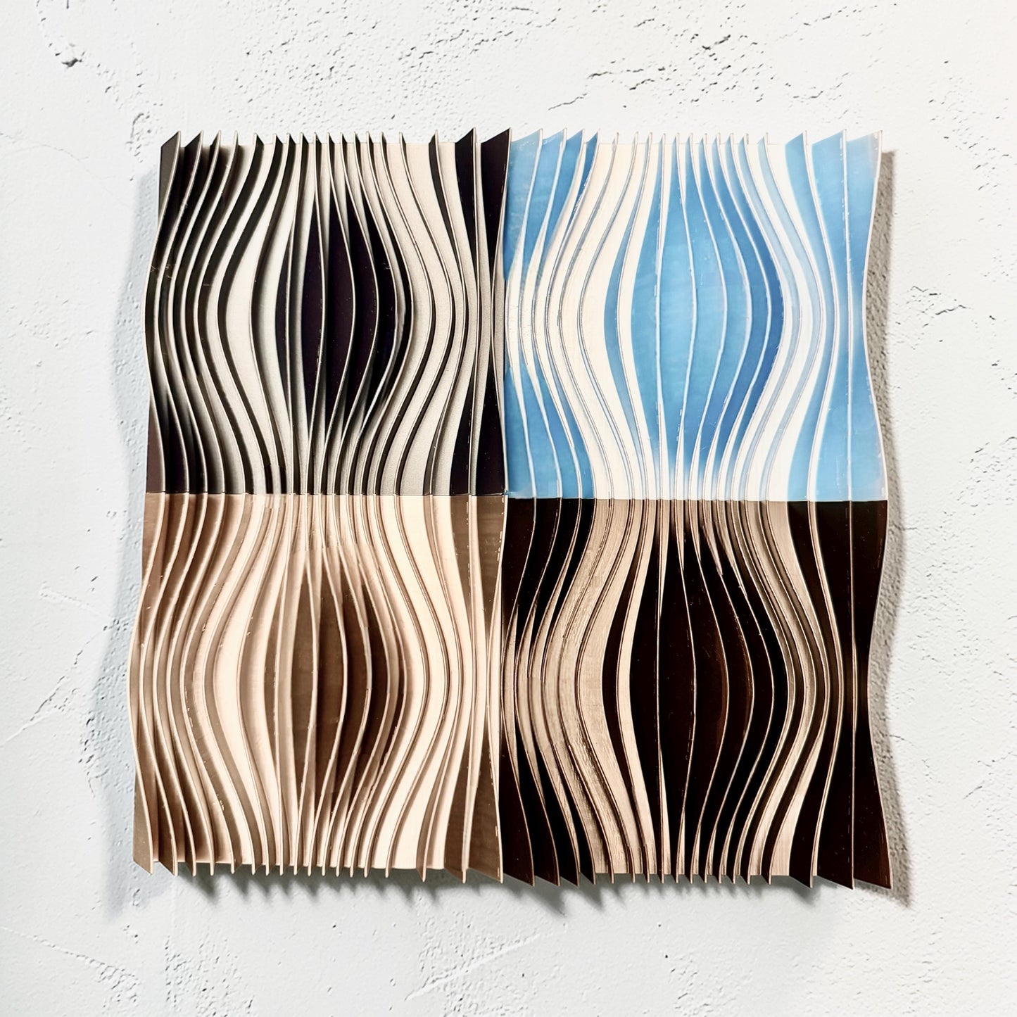Parametric Wave Wall Art Panel
